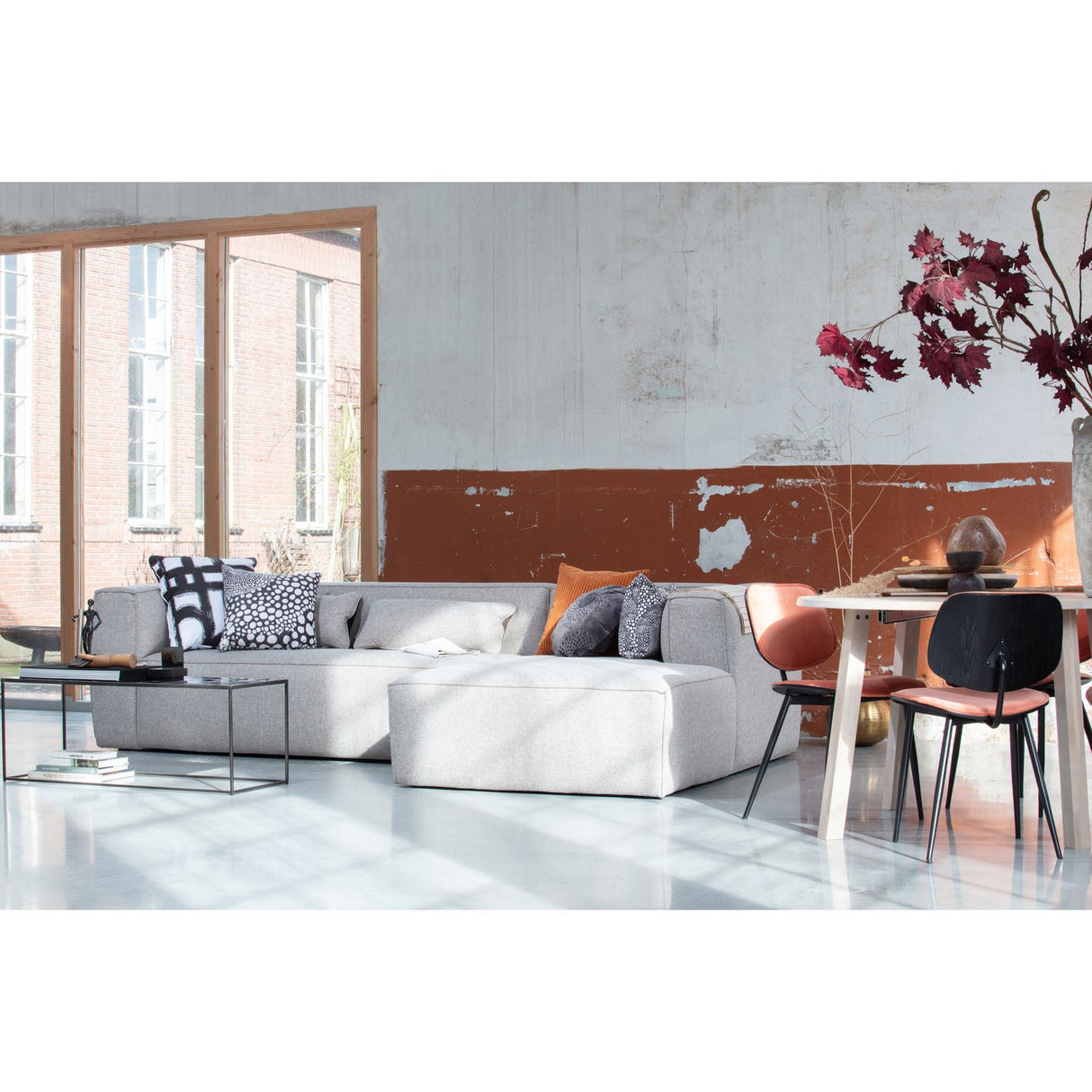 Prailginamas valgomojo stalas JAN