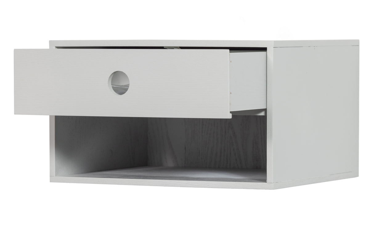 Balta naktinė spintelė