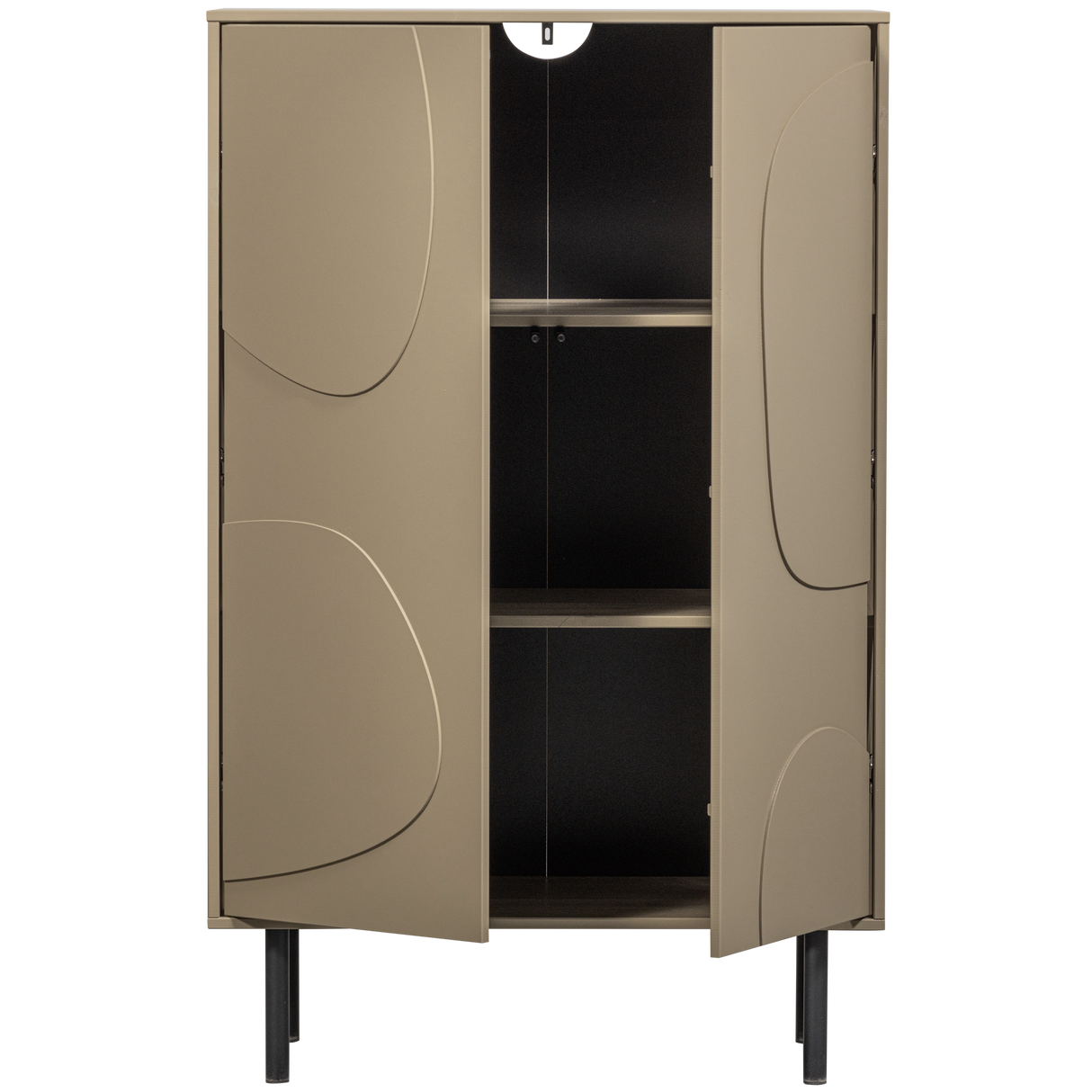 šviesiai ruda spintelė