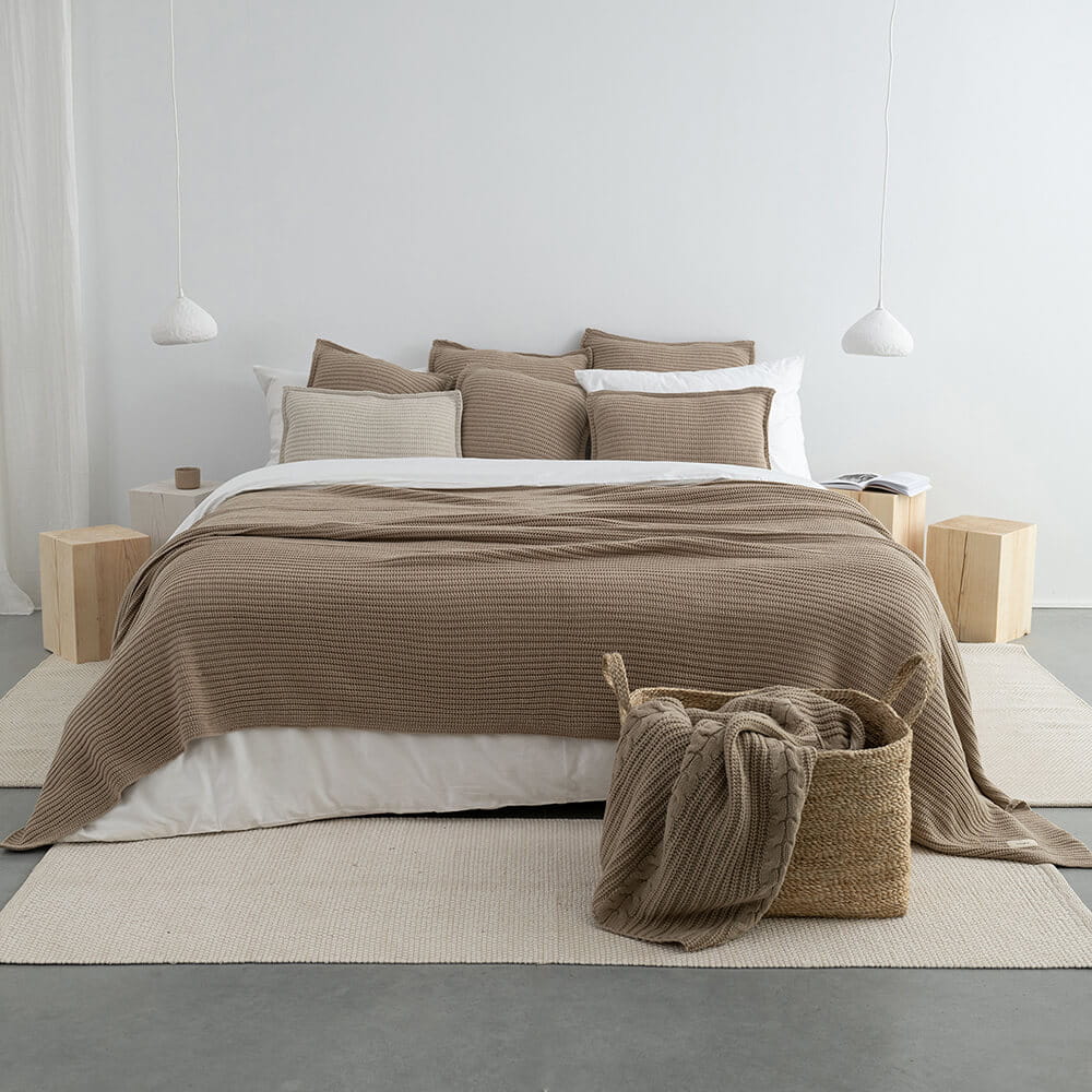 Lovatiesė WOOLEN WEAVE