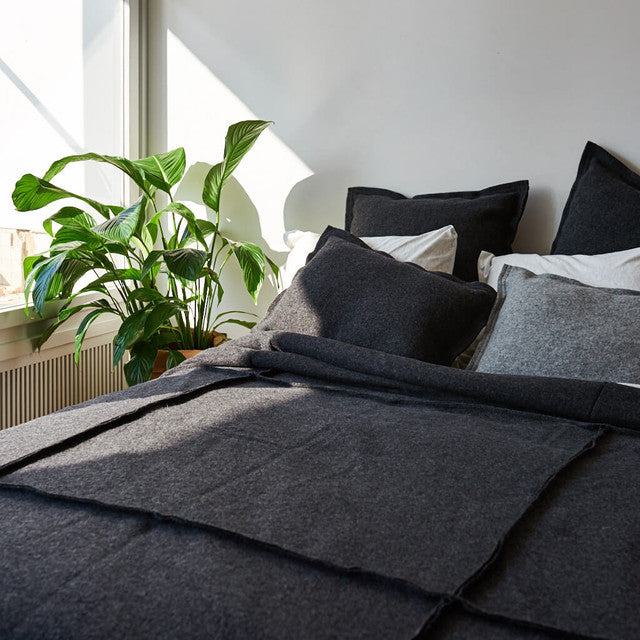 Tamsiai pilka lovatiesė