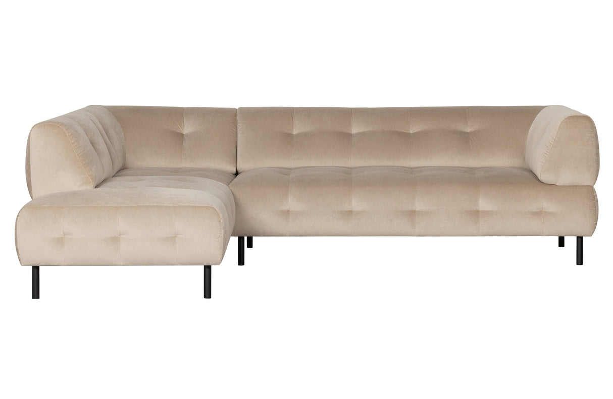 Rausva sofa