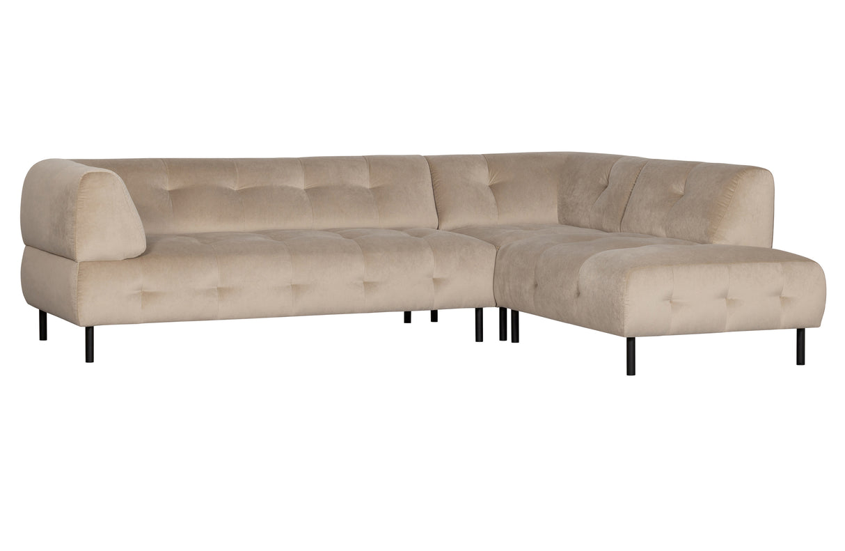 šviesi sofa