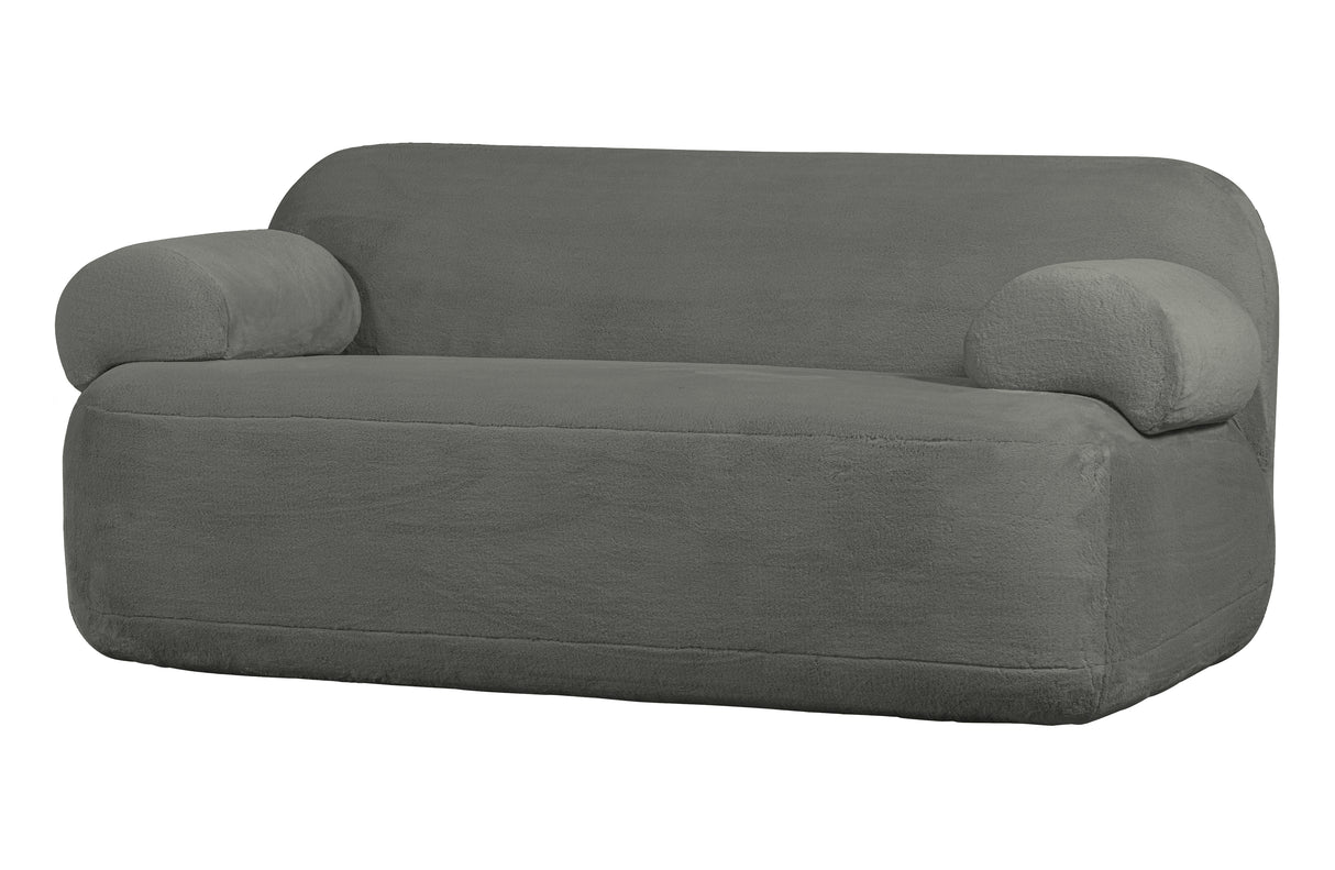 Pilkos spalvos sofa