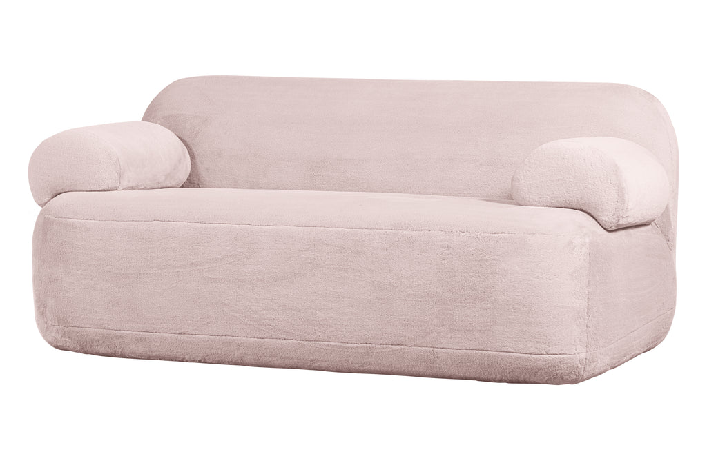 Rožinė sofa