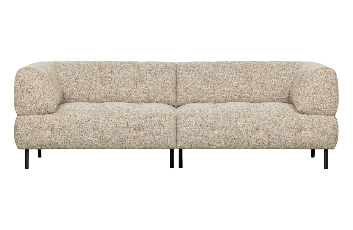 smėlio spalvos sofa