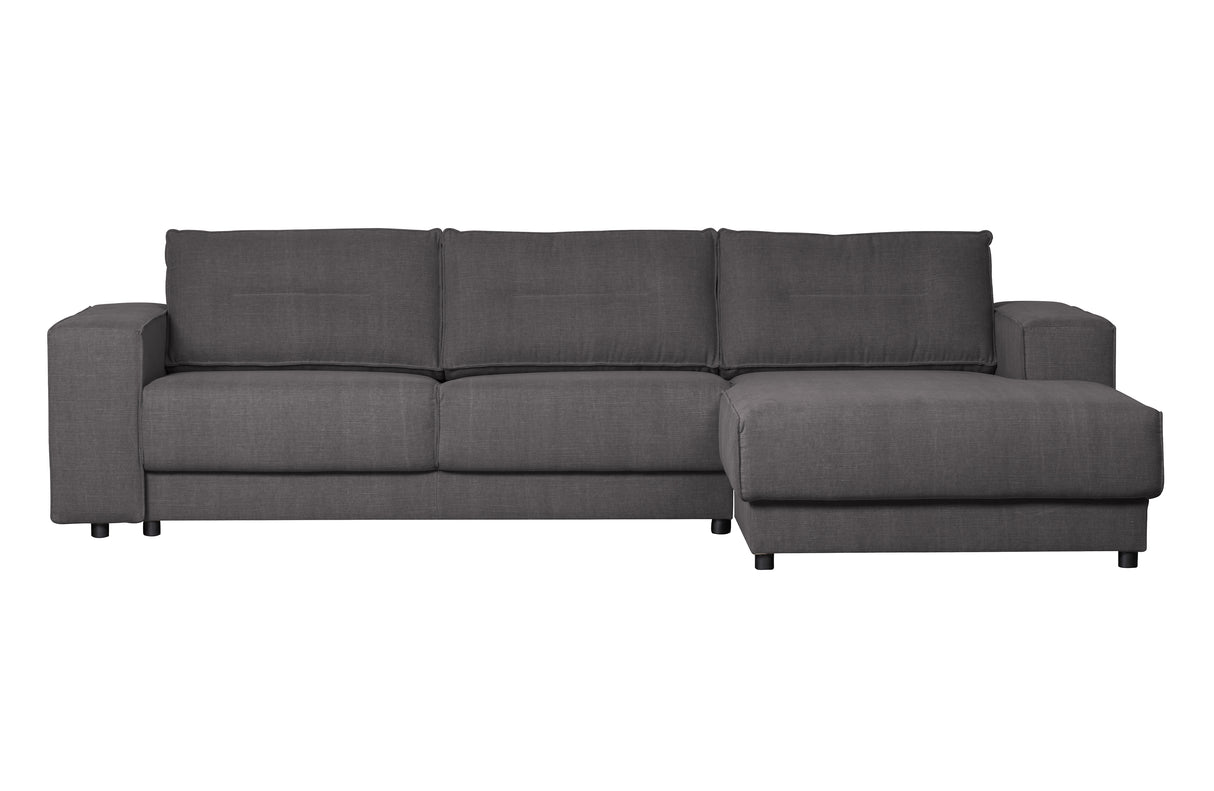 Tamsiai pilka sofa