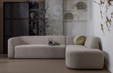 Kampinė sofa Sloping