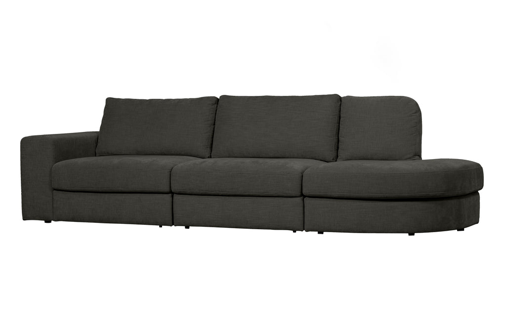 Pilkos spalvos sofa