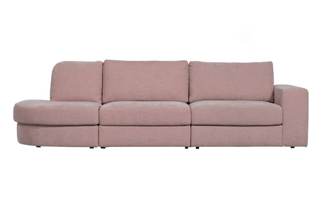 Rožinė sofa Family