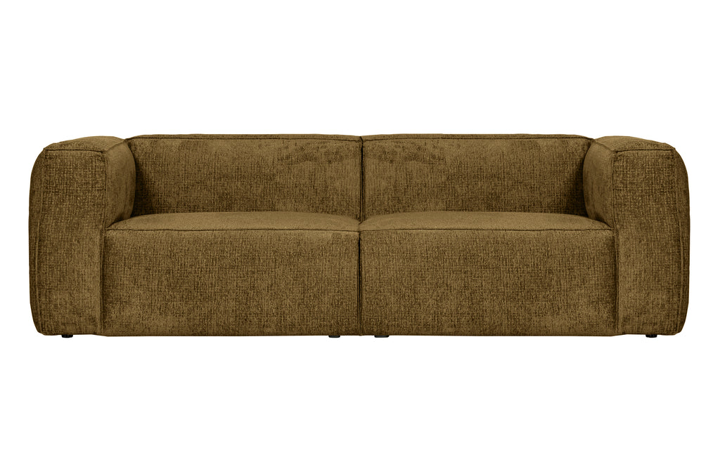 Žalvario spalvos kampinė sofa