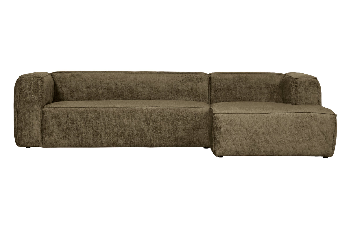 Chaki spalvos kampinė sofa