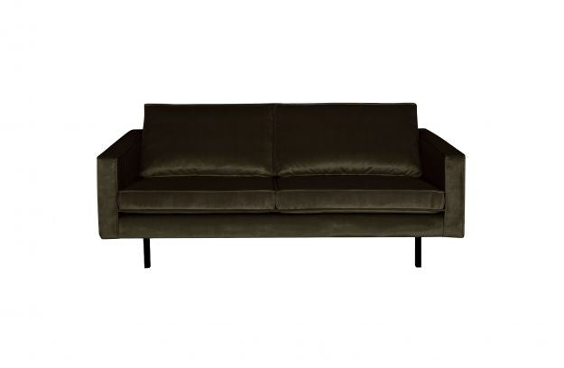 Tamsiai žalia sofa