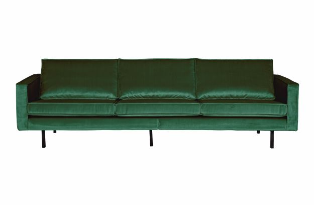 Ryškiai žalia sofa