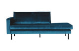 Jūros mėlynumo sofa