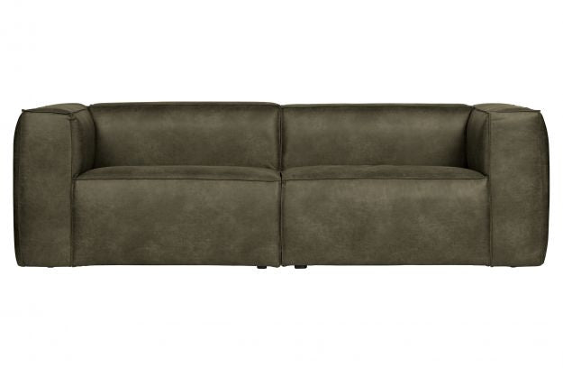 Tamsiai žalia sofa