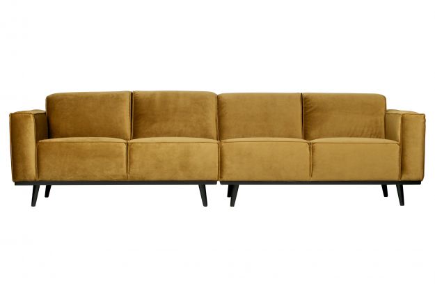 Geltona sofa