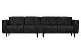 Juoda sofa