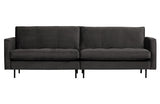 Antracito spalvos sofa