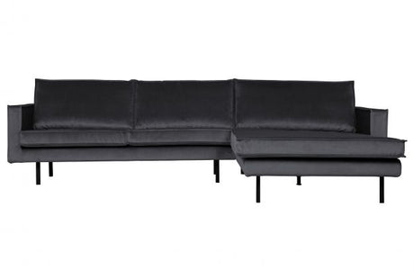 Antracito spalvos sofa