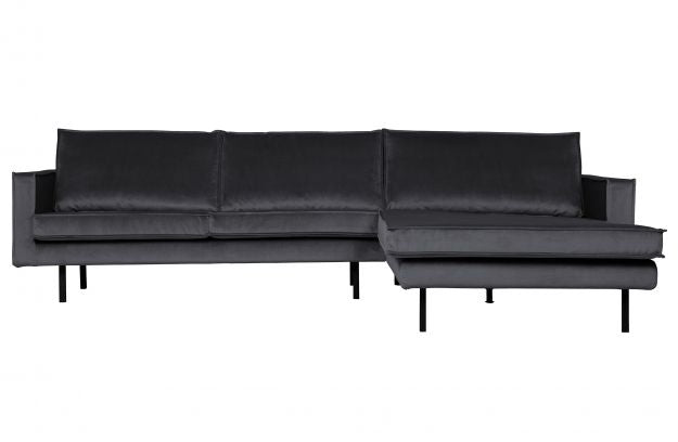 Antracito spalvos sofa