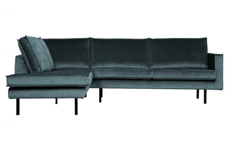 Melsvai žalsva sofa