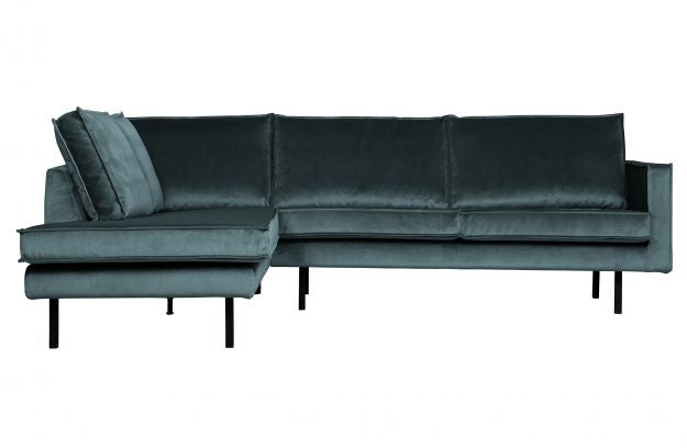 Melsvai žalsva sofa