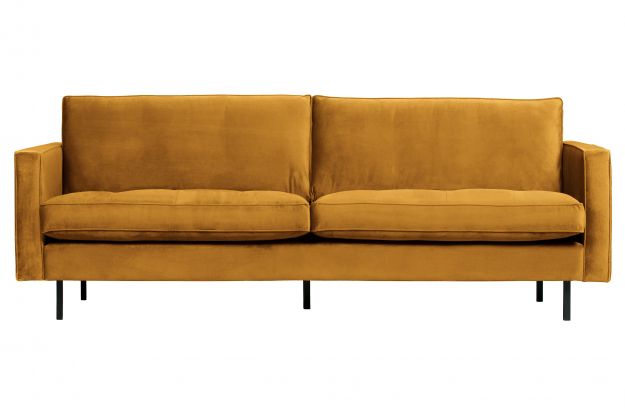 Geltona sofa