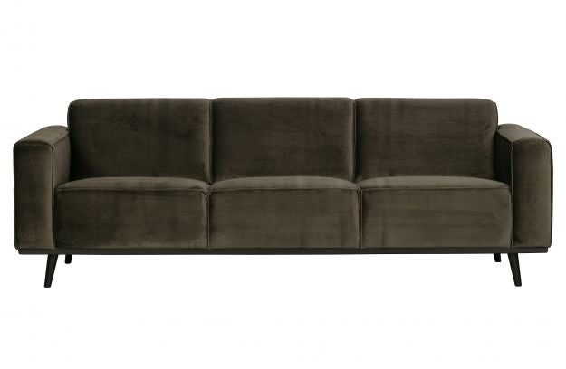 Khaki spalvos sofa