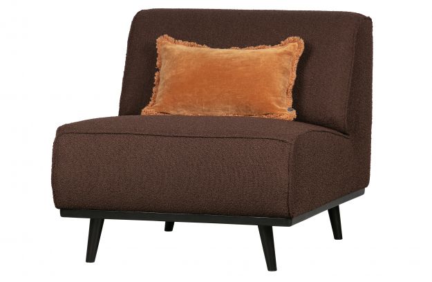 ruda maža sofa